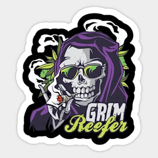 Grim Reefer Sticker